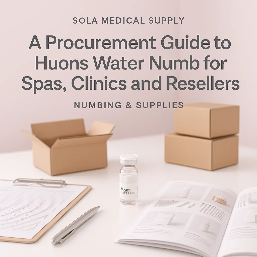 A Procurement Guide to Huons Water Numb for Spas, Clinics and Resellers