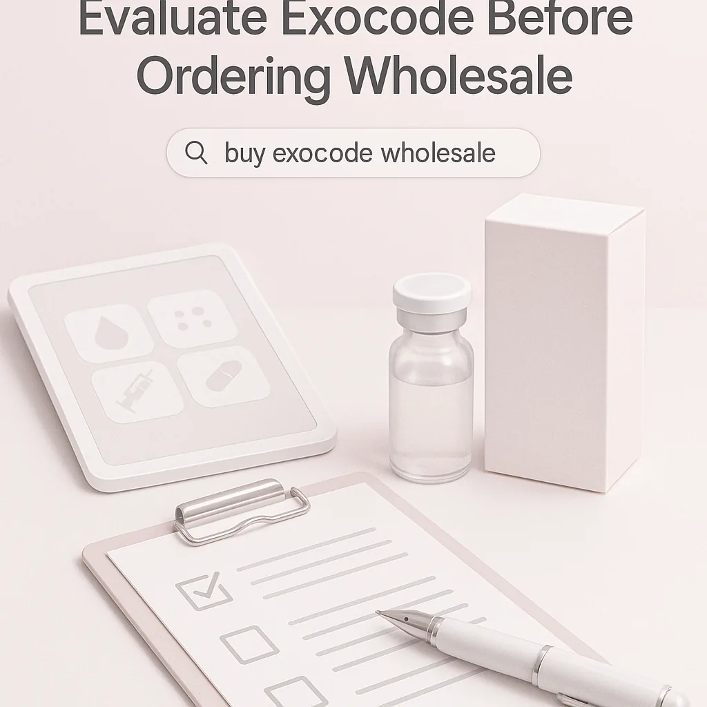 How Professional Buyers Evaluate Exocode Before Ordering Wholesale concept visual