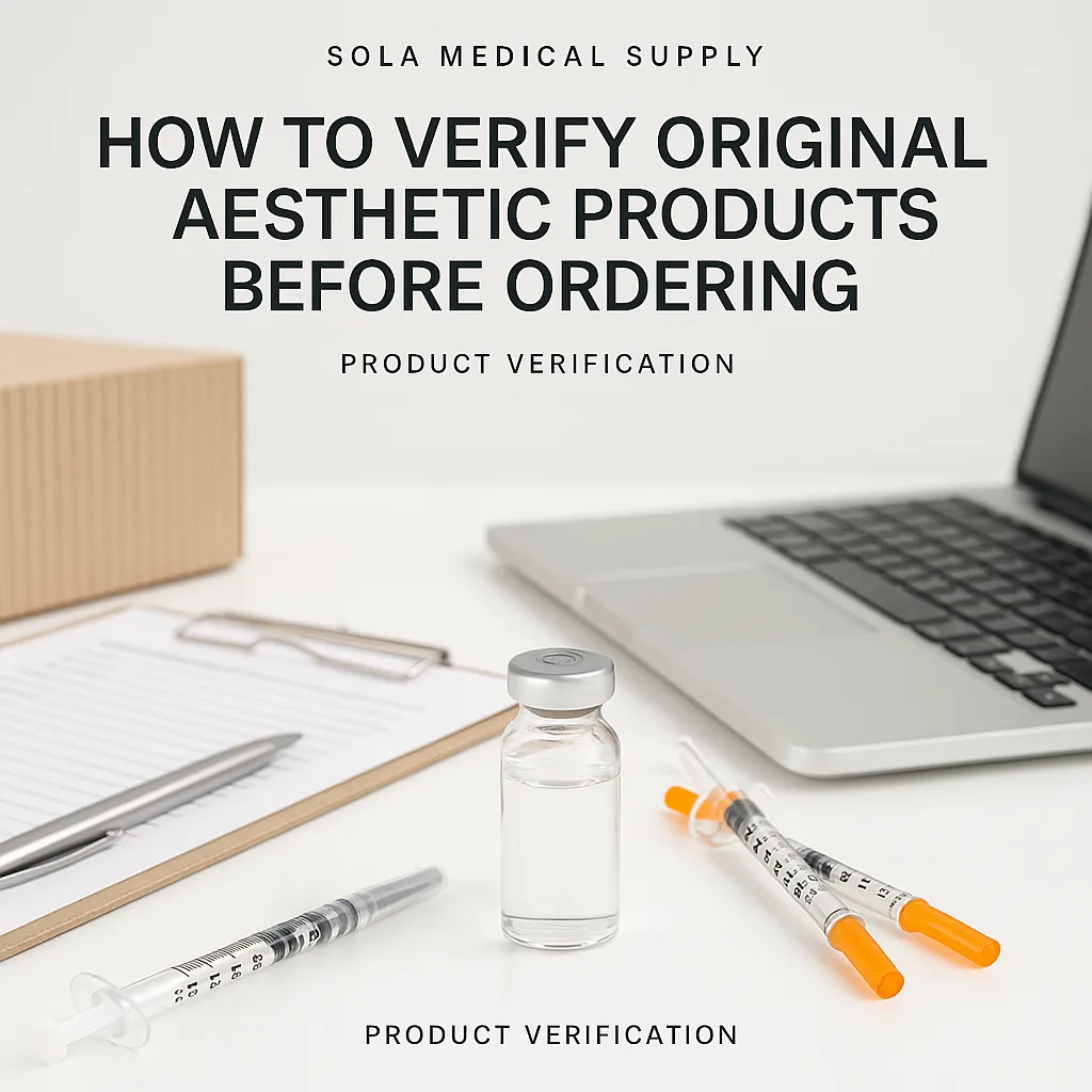 How to Verify Original Aesthetic Products Before Ordering