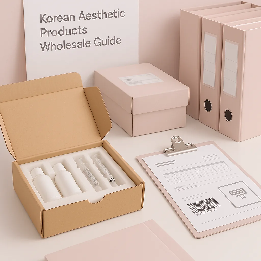 Korean Aesthetic Products Wholesale Guide logistics and documentation