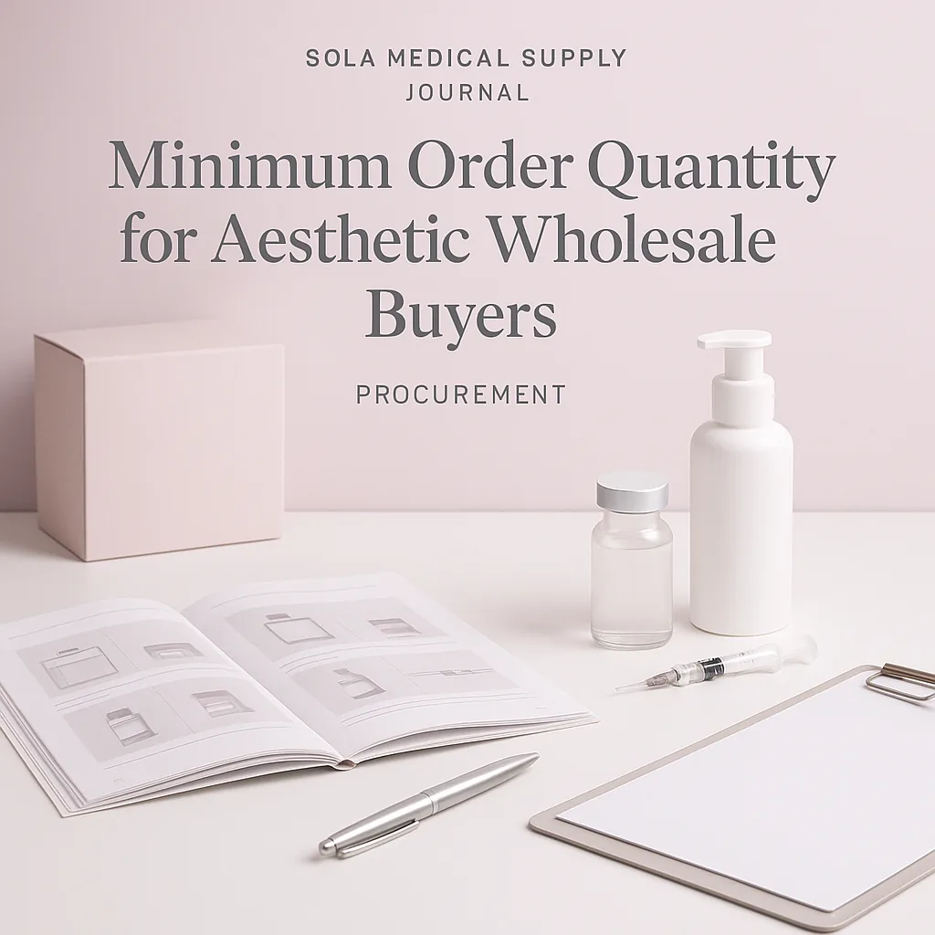 Minimum Order Quantity for Aesthetic Wholesale Buyers