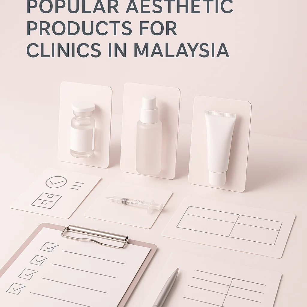 Popular Aesthetic Products for Clinics in Malaysia buyer checklist