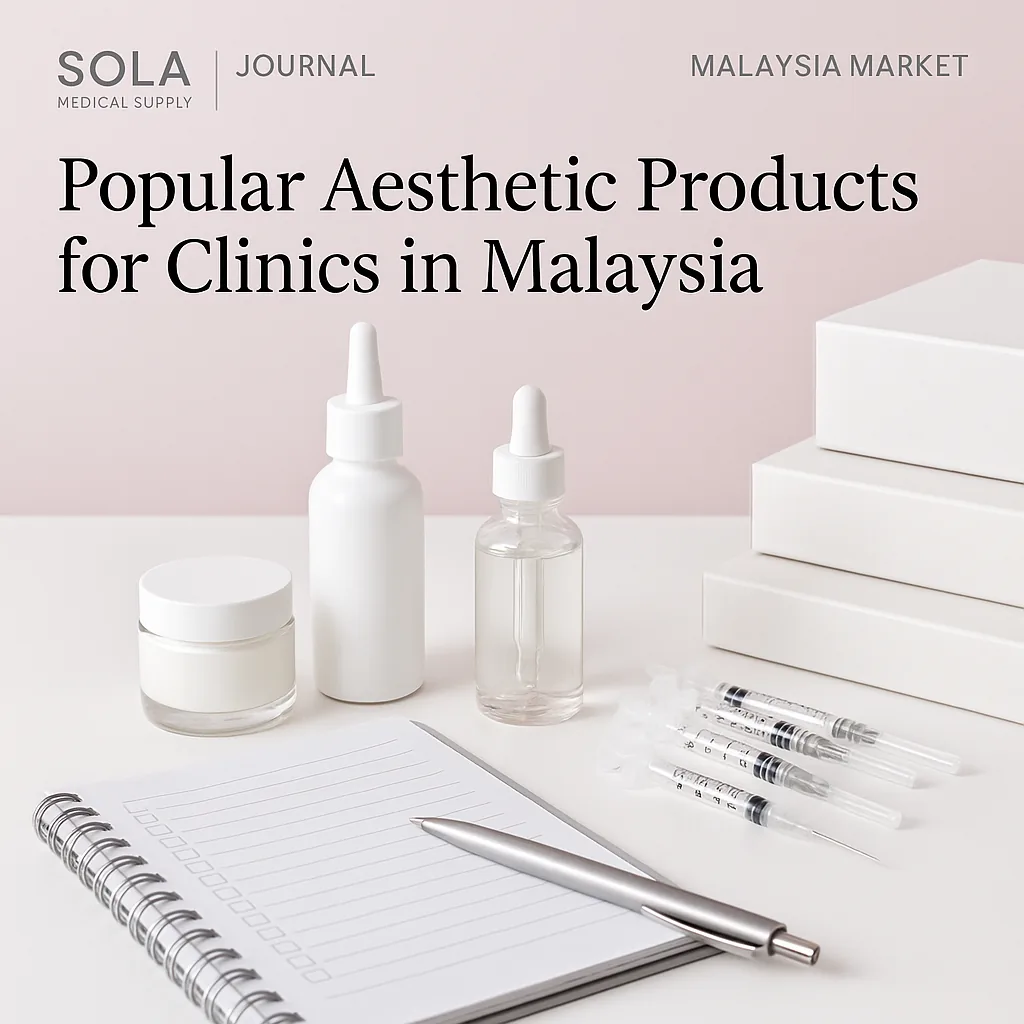 Popular Aesthetic Products for Clinics in Malaysia