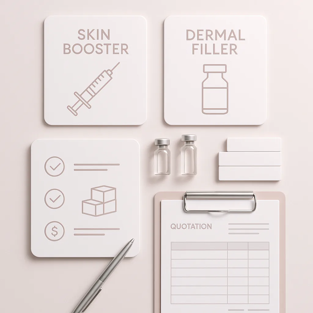 Skin Booster vs Dermal Filler: Buyer Guide buyer checklist