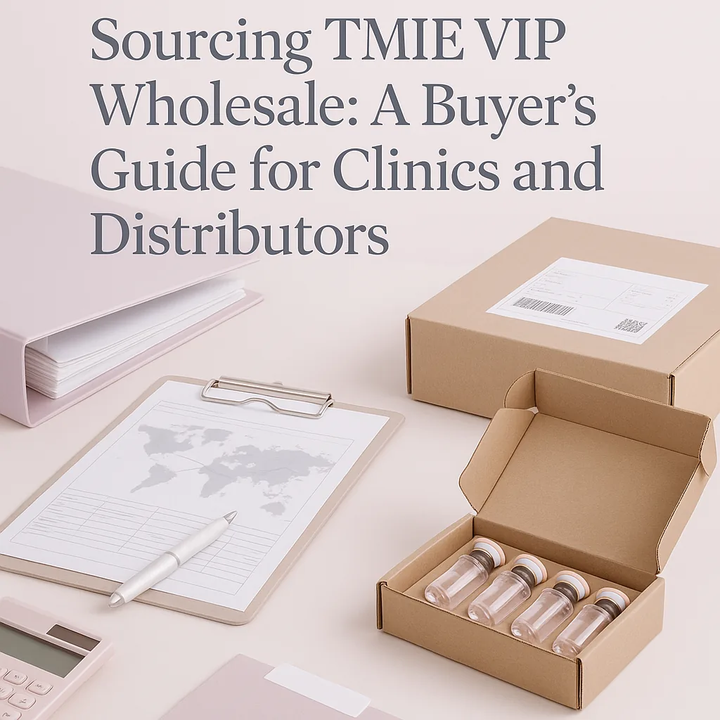 Sourcing TMIE VIP Wholesale: A Buyer's Guide for Clinics and Distributors logistics and documentation
