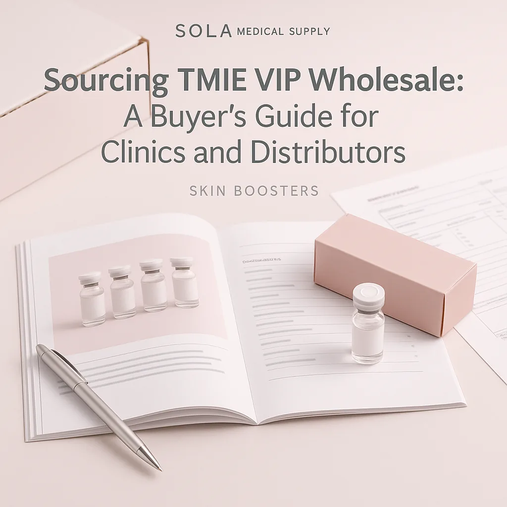 Sourcing TMIE VIP Wholesale: A Buyer's Guide for Clinics and Distributors