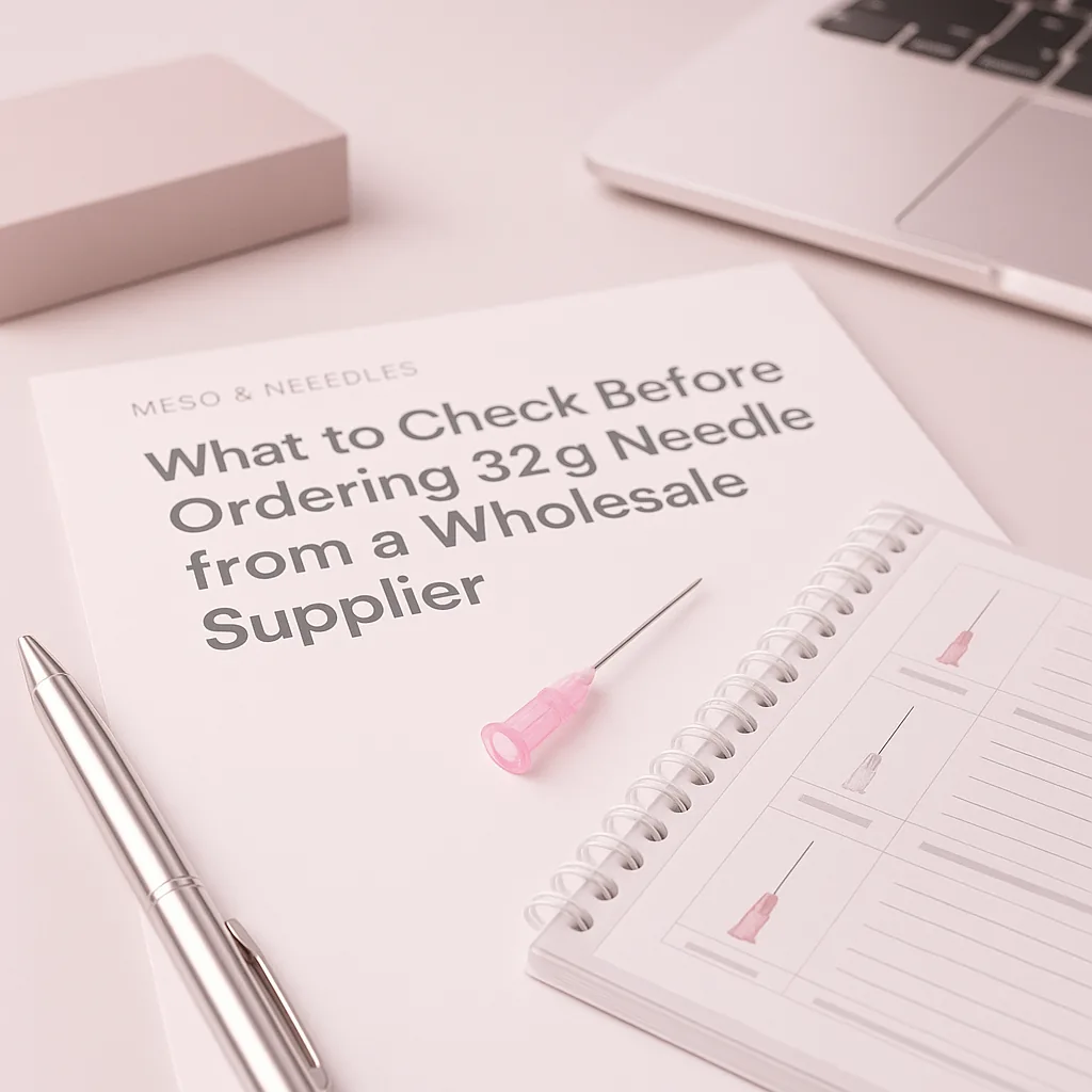 What to Check Before Ordering 32g Meso Needle from a Wholesale Supplier