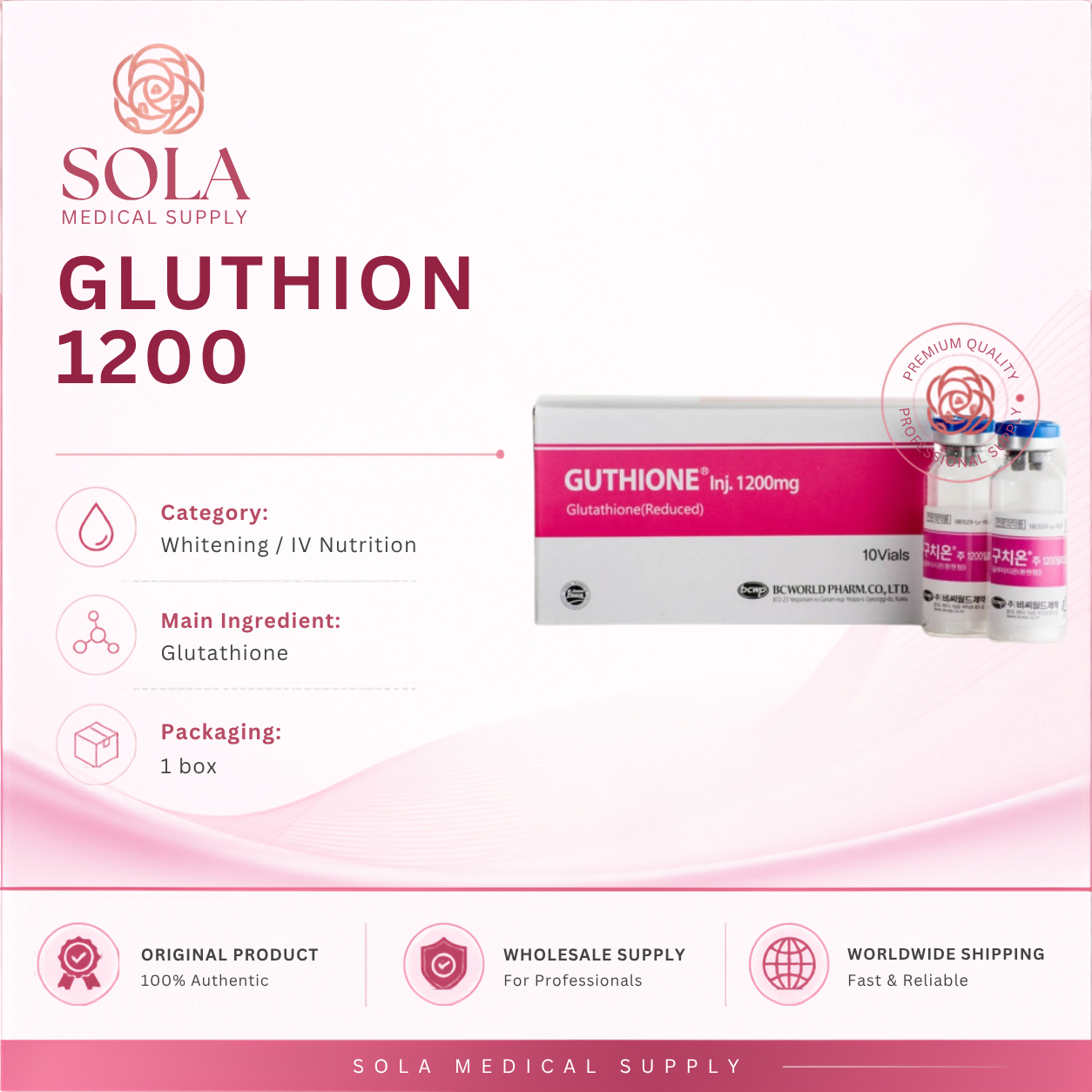 Gluthione 1200mg