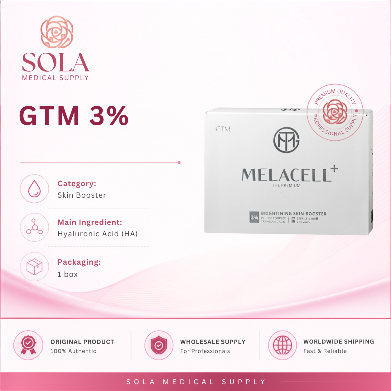 GTM 3%