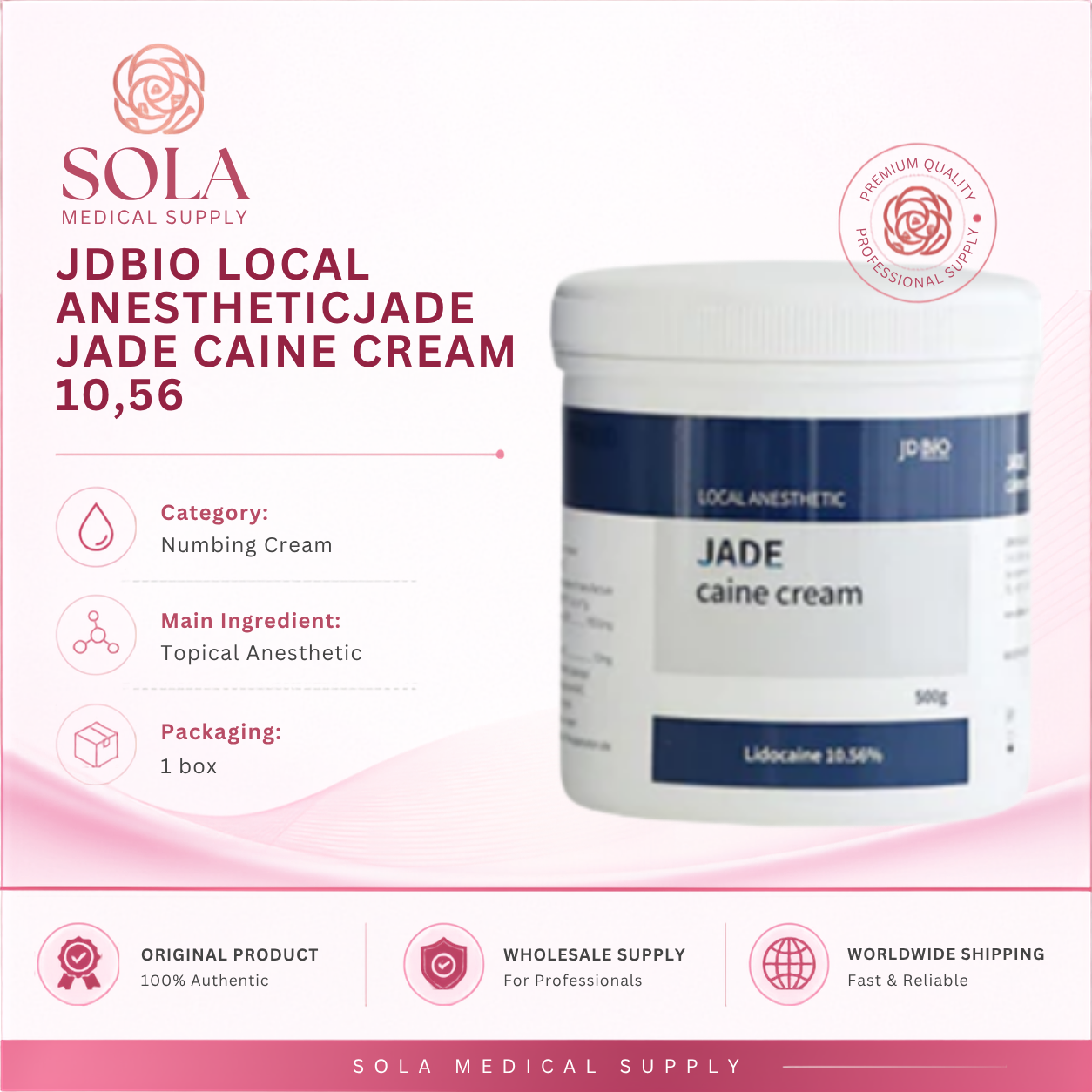 Jade Cain Cream 10,56%